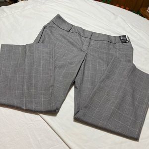 Seven7 Gray Plaid Dress Pants for Women